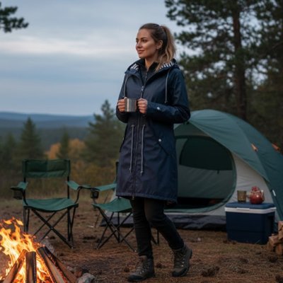 Veste imperméable femme