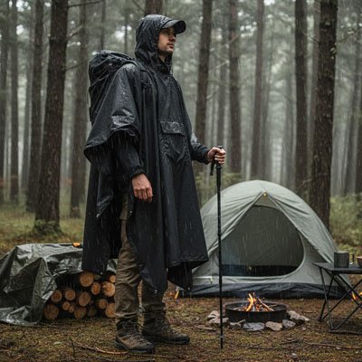 Poncho pluie 