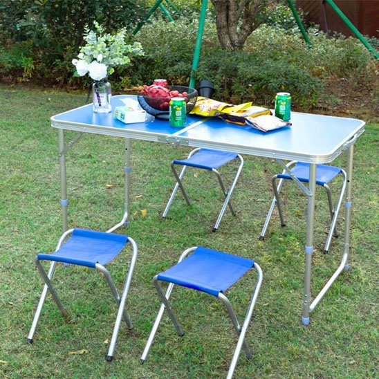 Table pliante camping