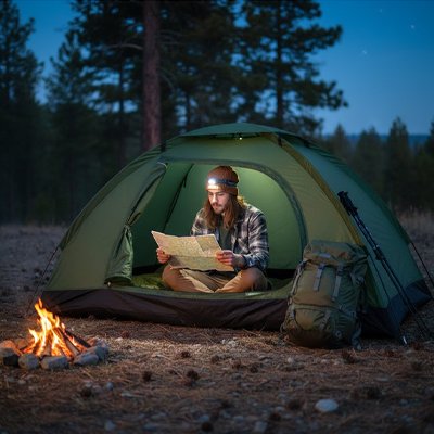 Tente pour bivouac 